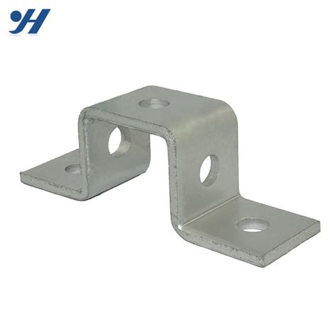 u shaped flat metal bracket|galvanized u shaped brackets.